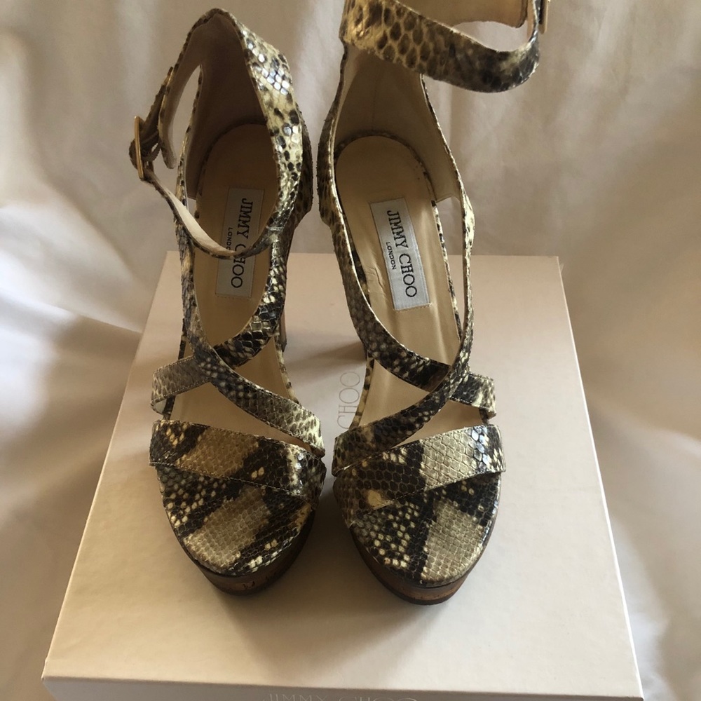 Jimmy Choo platform sandals